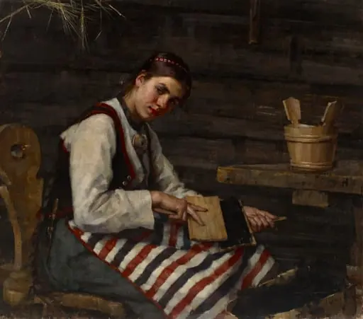 Karstaava tyttö