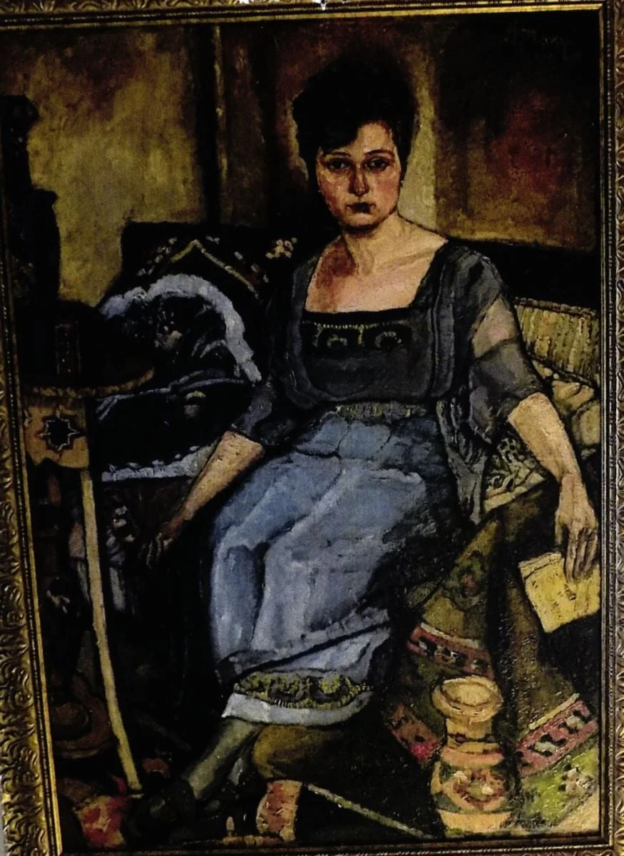 Portretul Irinei C., by Max Hermann Maxy, 1920