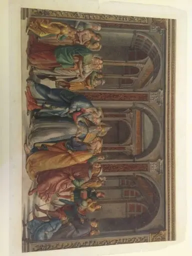 Copy after the Marriage of the Virgin, Domenico Ghirlandaio in the Tornabuoni Chapel, Santa Maria Novella  (Florence)
