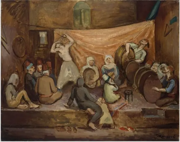 A Cabaret Scene in Damascus