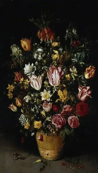 Tub of flowers