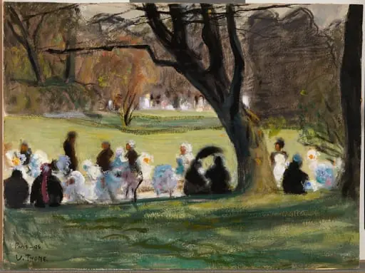 Puistokuva Pariisista