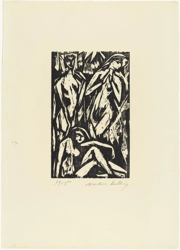 Untitled, by Walter Helbig, ink, 1915