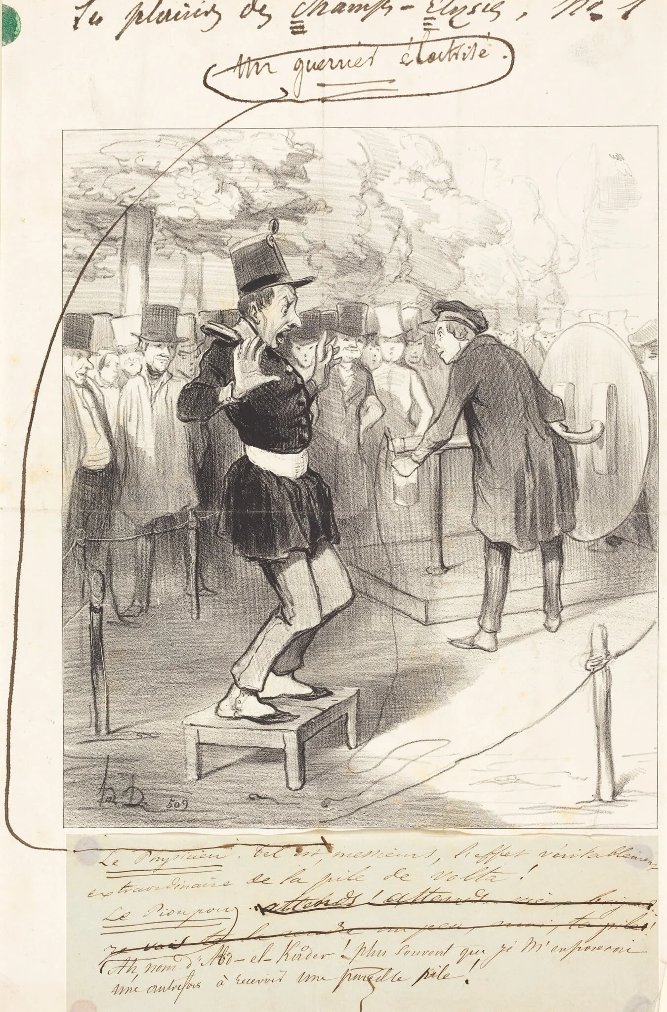 Une Guerrier électrisé