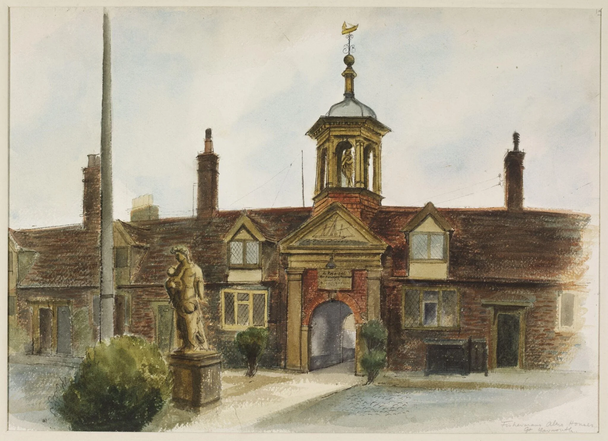 Fishermen's Almshouses, Great Yarmouth