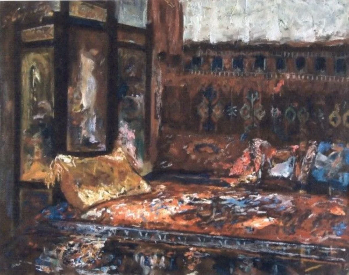 Interior de atelier, by Pericle Capidan, unspecified, 1930