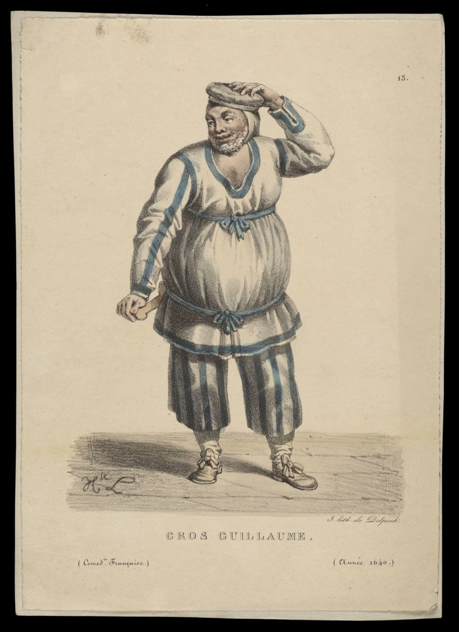 H Beard Print Collection