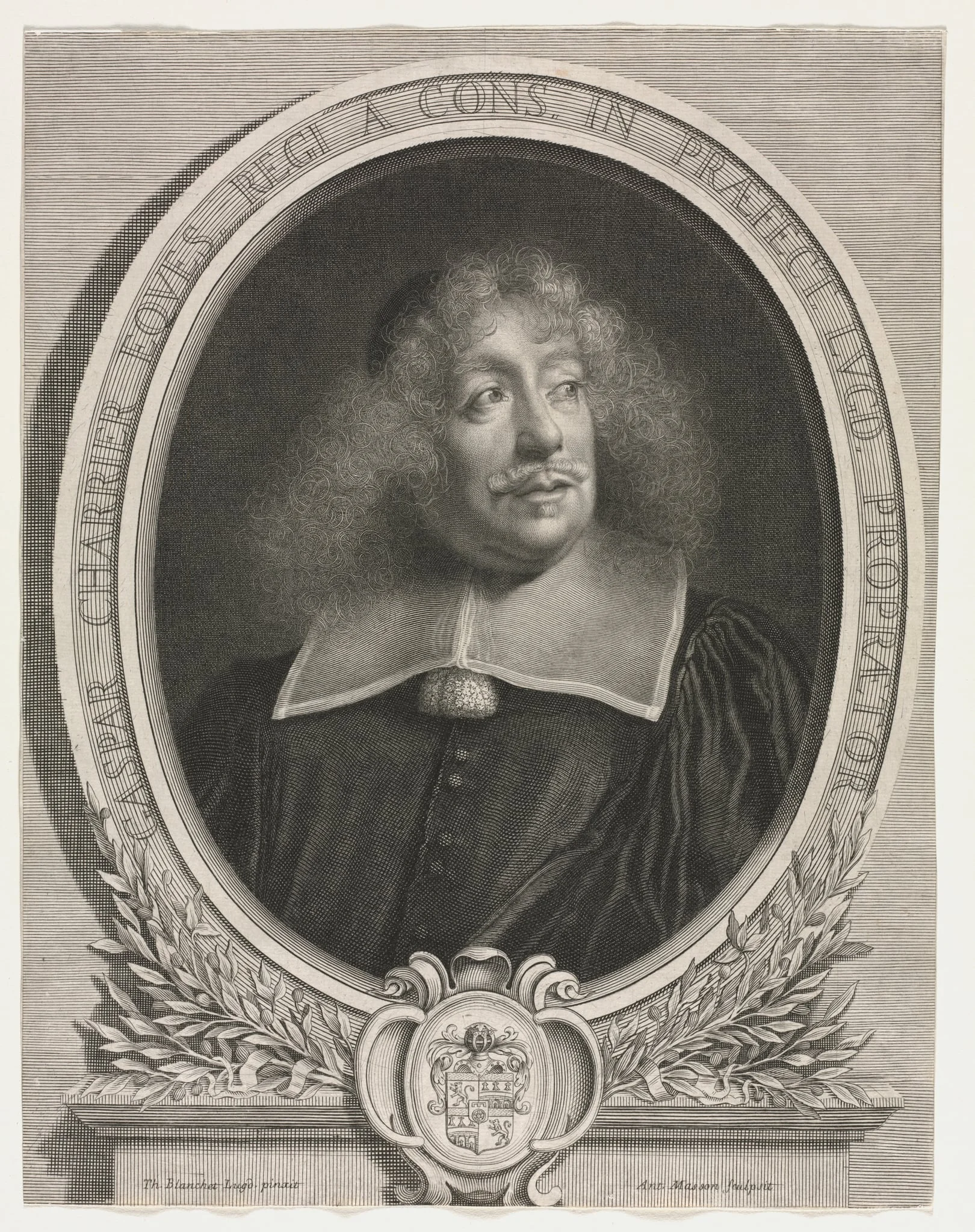 Gaspard Charrier, by Antoine Masson, 1688