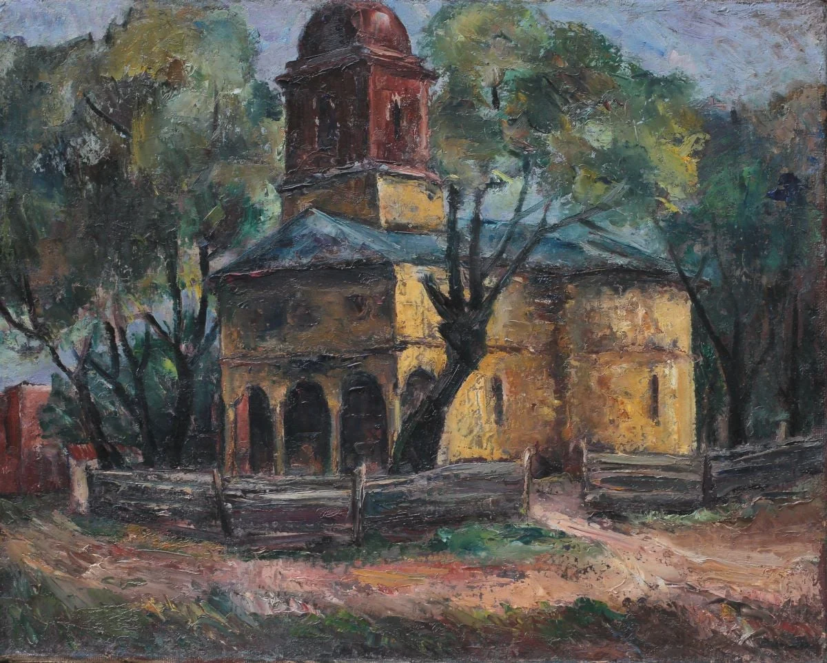 Biserica din Băneasa, by Marius Bunescu, unspecified