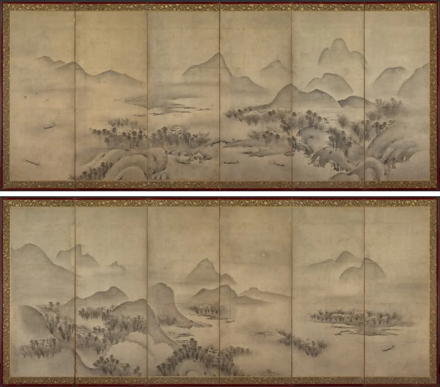 Moonlit Landscape, by Unknown, unspecified, 1504