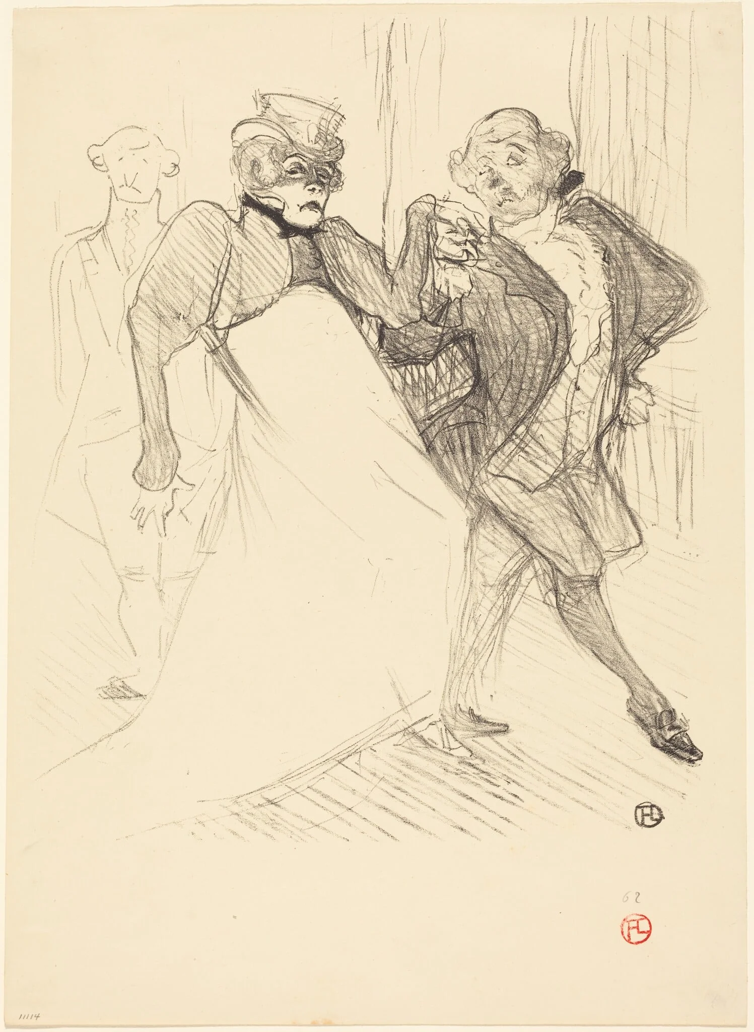 Rejane and Galipaux in "Madame Sans-Gêne" (Réjane et Galipaux dans "Madame Sans-Gêne")
