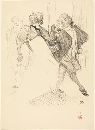 Rejane and Galipaux in "Madame Sans-Gêne" (Réjane et Galipaux dans "Madame Sans-Gêne")