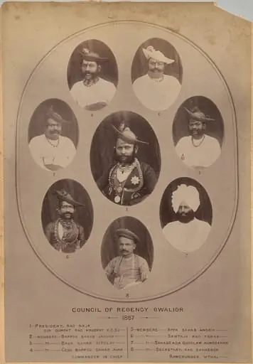 Council of Regency, Gwalior