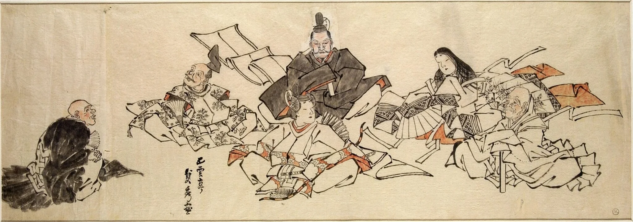 Untitled, by Utagawa (Gountei) Sadahide, paint, 1850