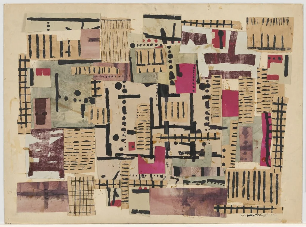 Untitled, by Eduardo Paolozzi, 1951