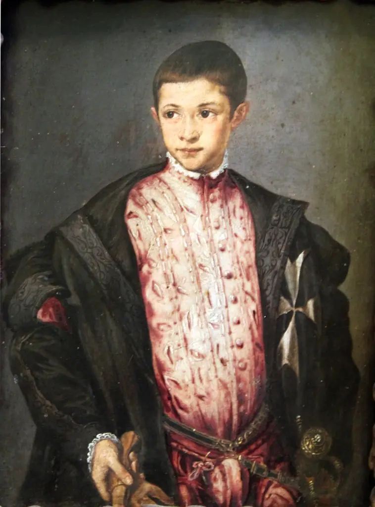 Ranuccio Farnese (1530-1565) at the age of 12