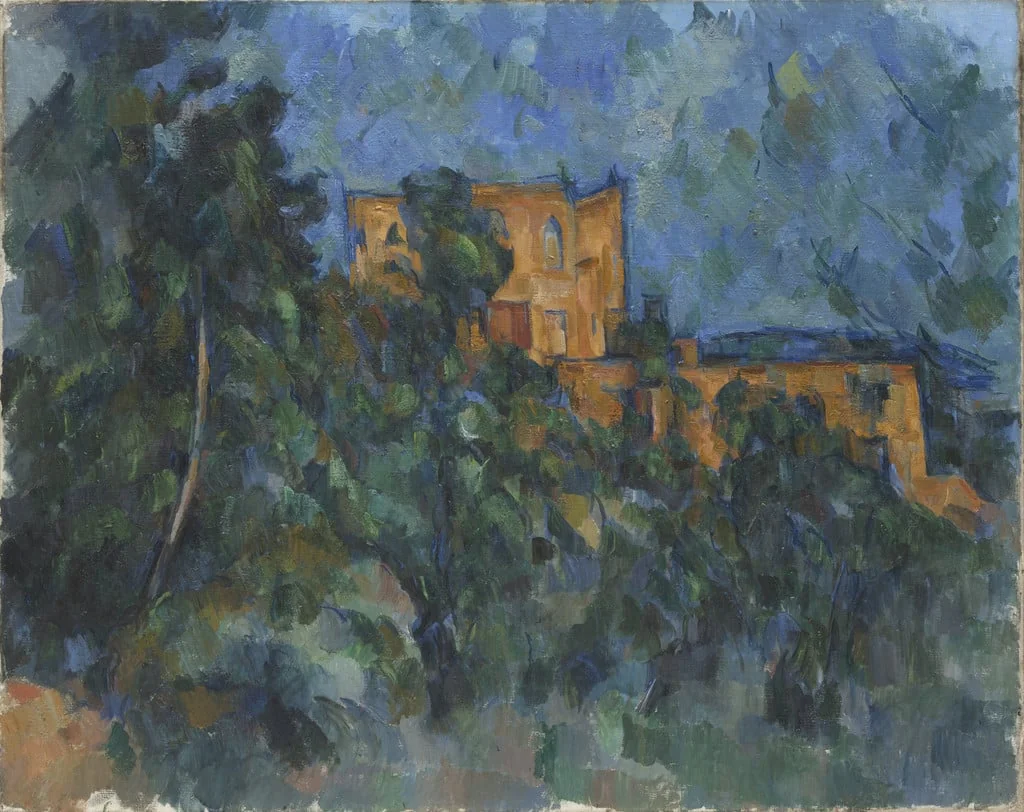 Untitled, by Paul Cezanne, oil, 1904