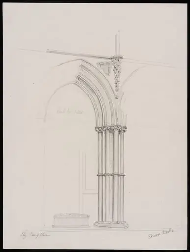 Pier of Choir, Ely Cathedral