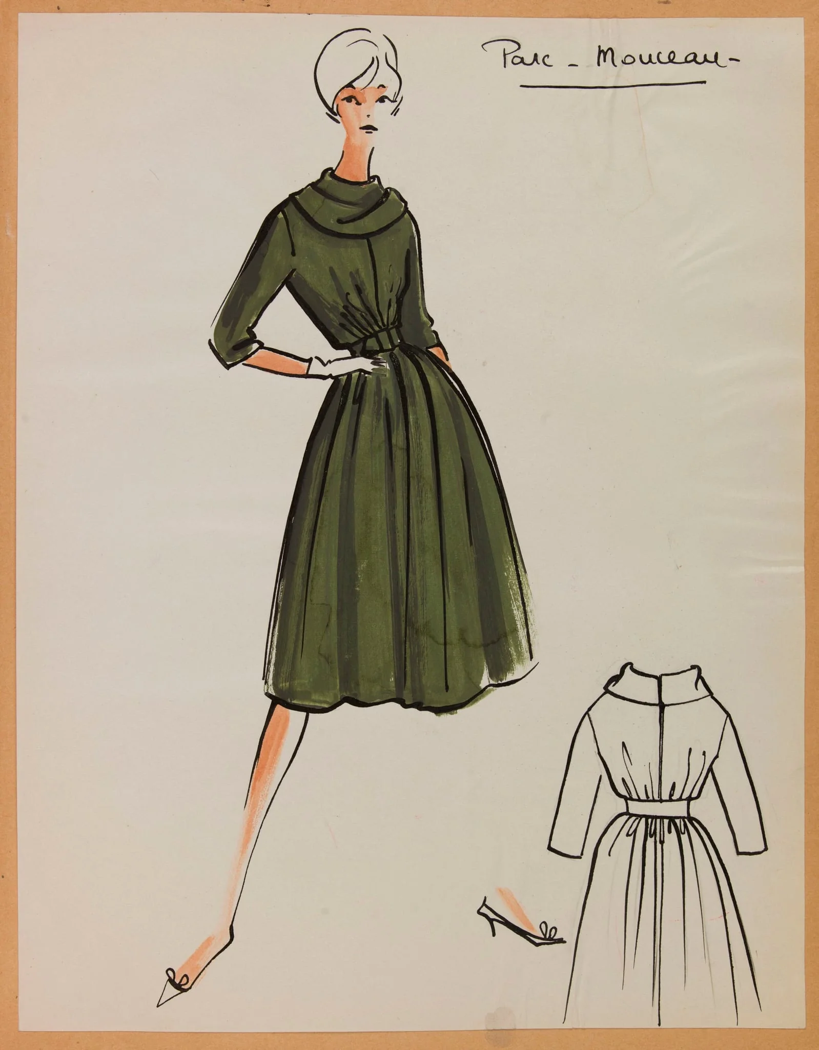 Parc Monceau, by Marie-Louise Carven, 1958