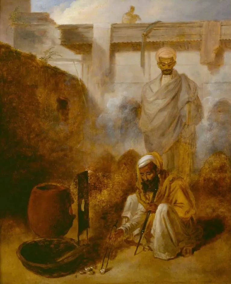 Assayer at Work in the Mint, Calcutta