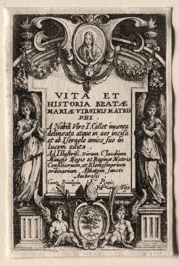 The Life of the Virgin, by Jacques Callot, 1634