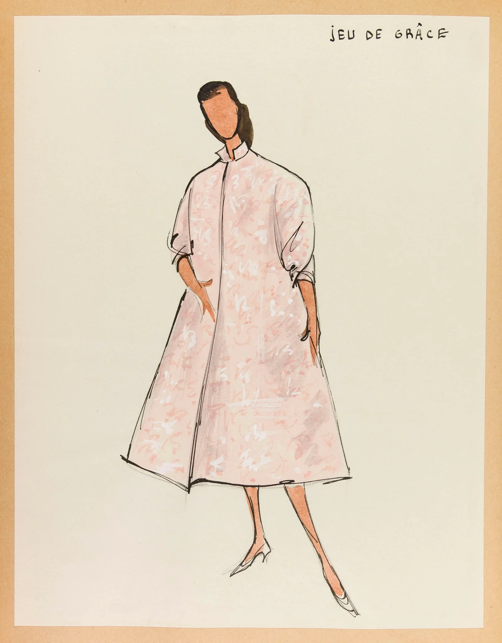Jeu de grâce, by Carven, 1955