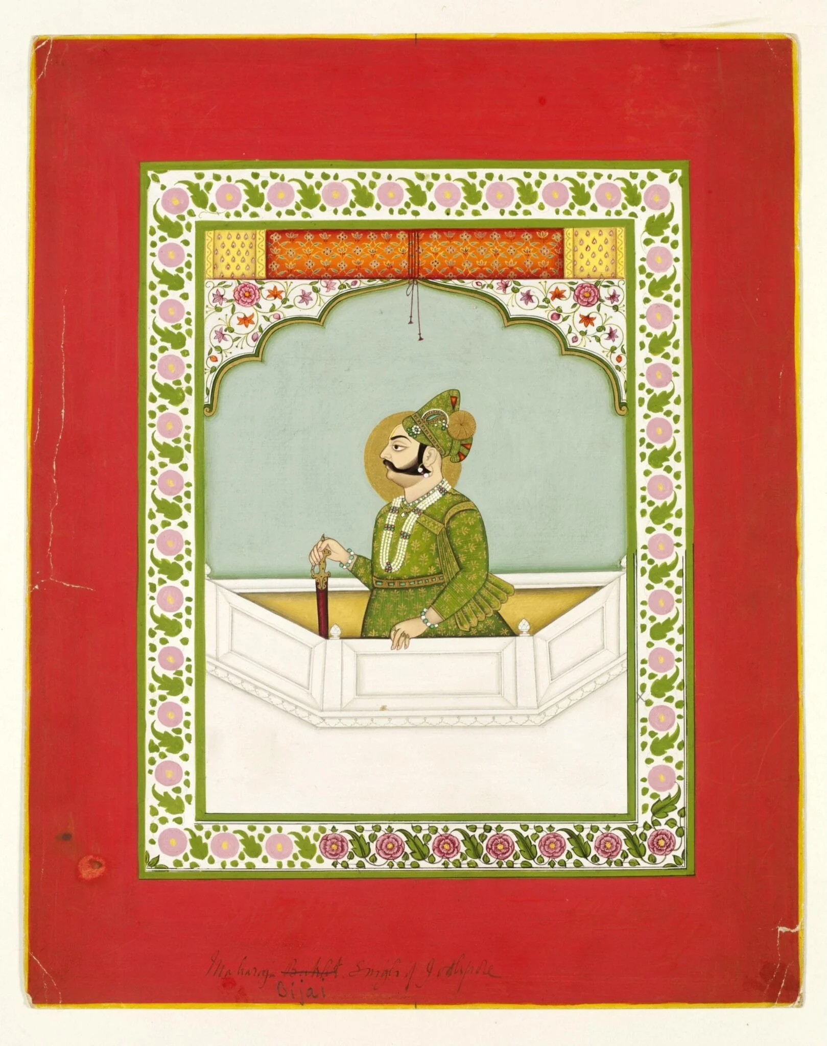 Bijai Singh, by Unknown, paint, 1890