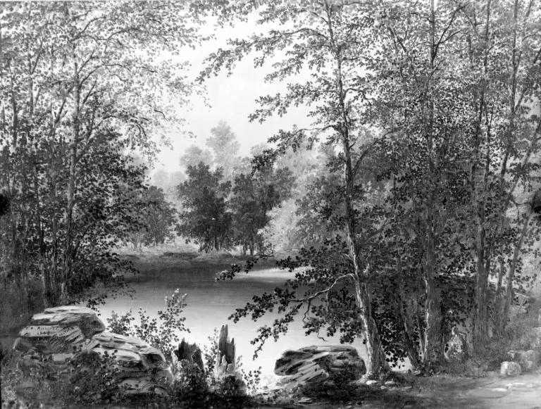 On Claverack Creek near Hudson, New York