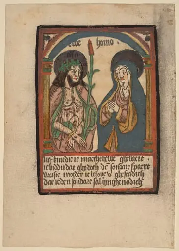 The Man of Sorrows and His Mother