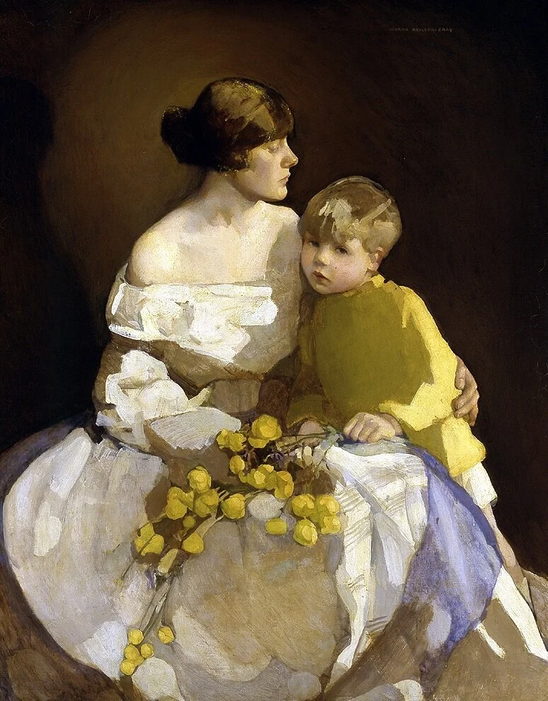 Little Brother, by Norah Neilson Gray, oil, 1920