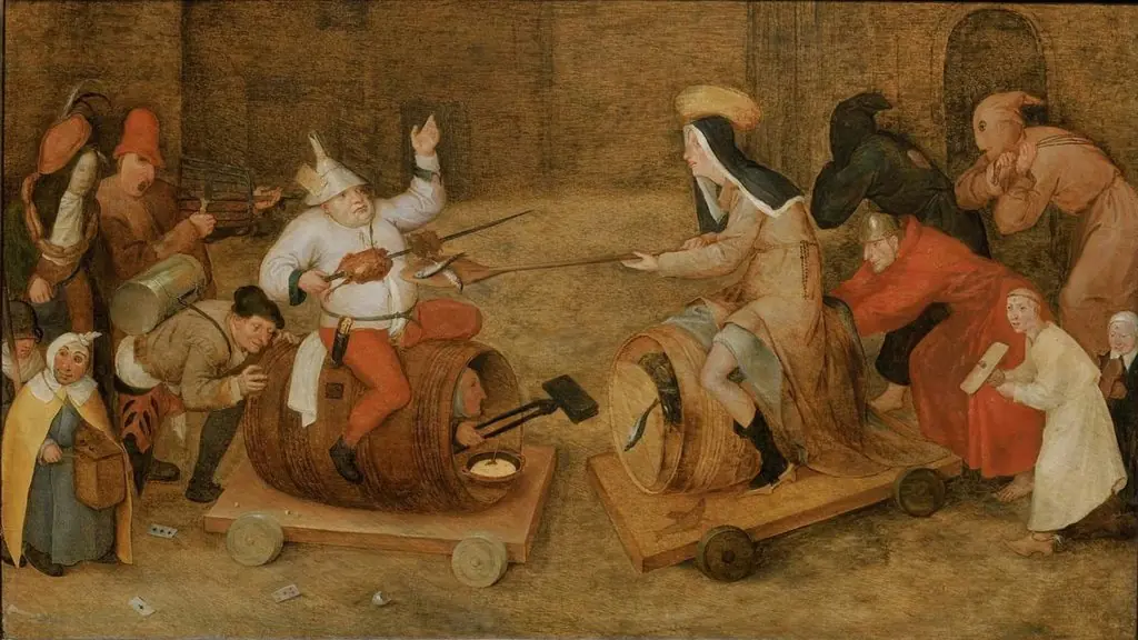 Combat between Carnival and Lent