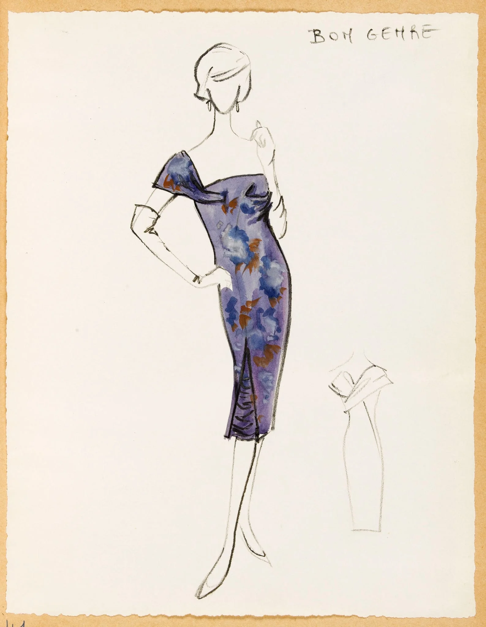 Bon genre, by Carven, 1957