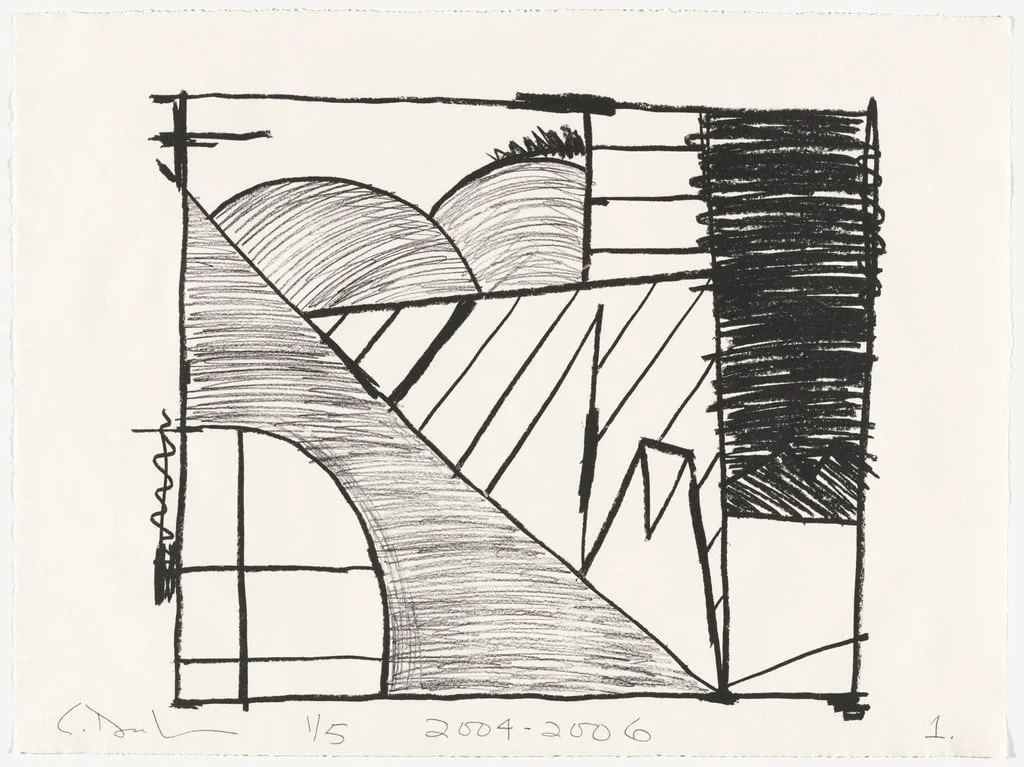 Untitled, by Carroll Dunham, ink, 2005