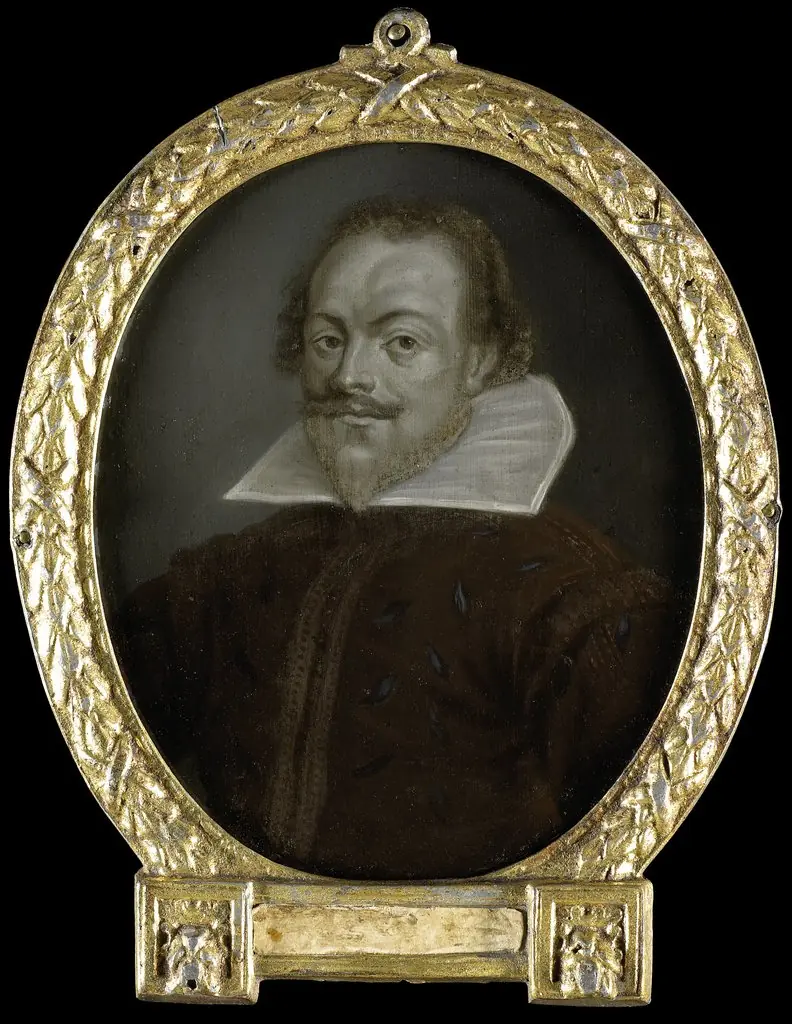 Portrait of Florentius Schoonhoven, Poet in Latin, Burgomaster of Gouda