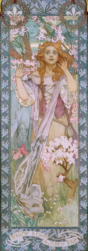 Maude Adams (1872–1953) as Joan of Arc