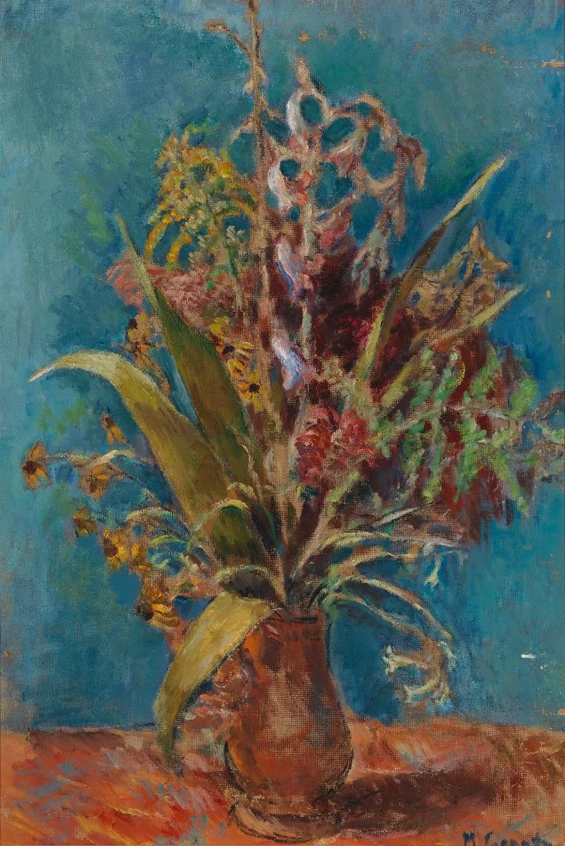Nuutunut kukkakimppu, by Meri Genetz, unspecified