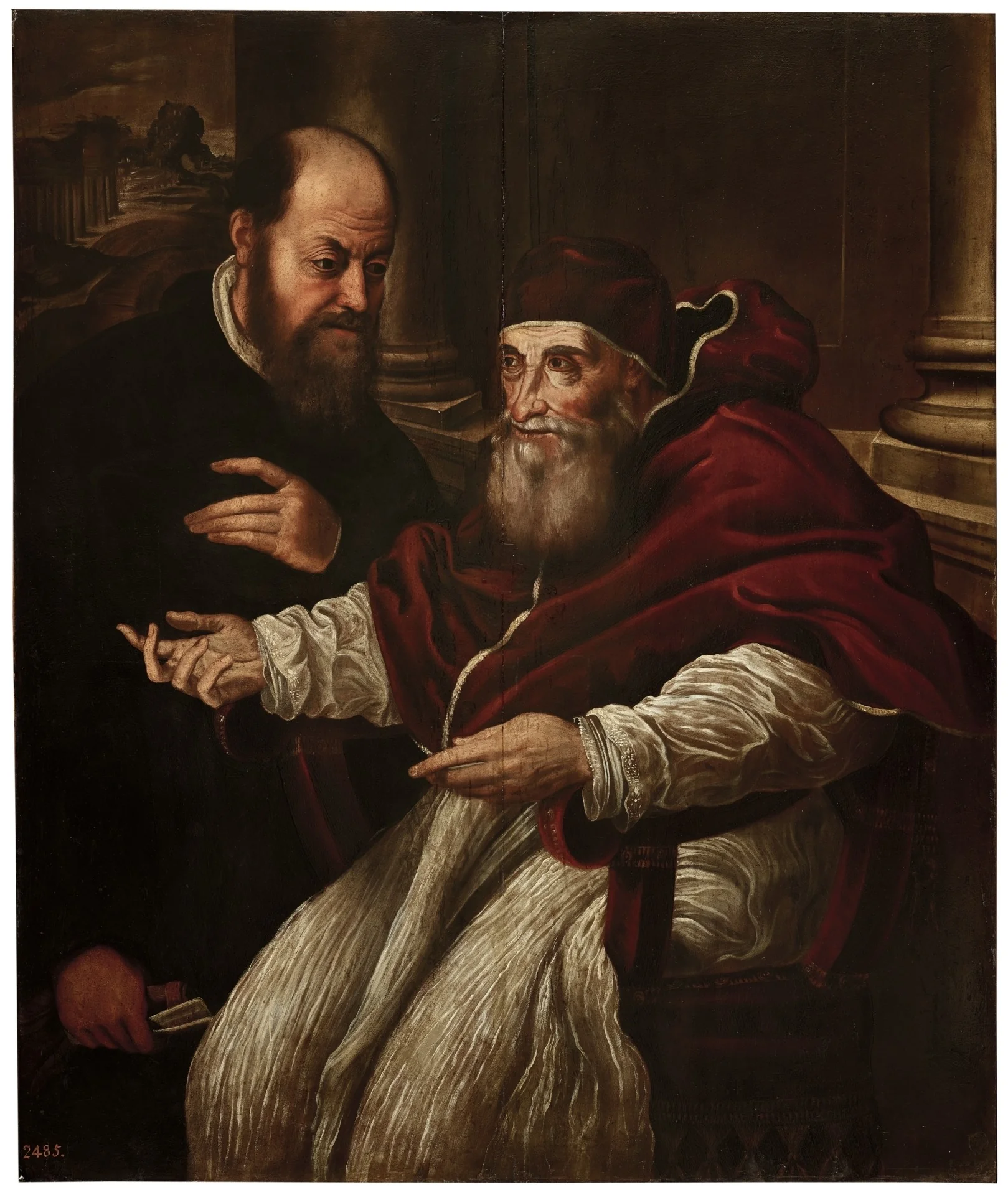 Paul III with a prelate