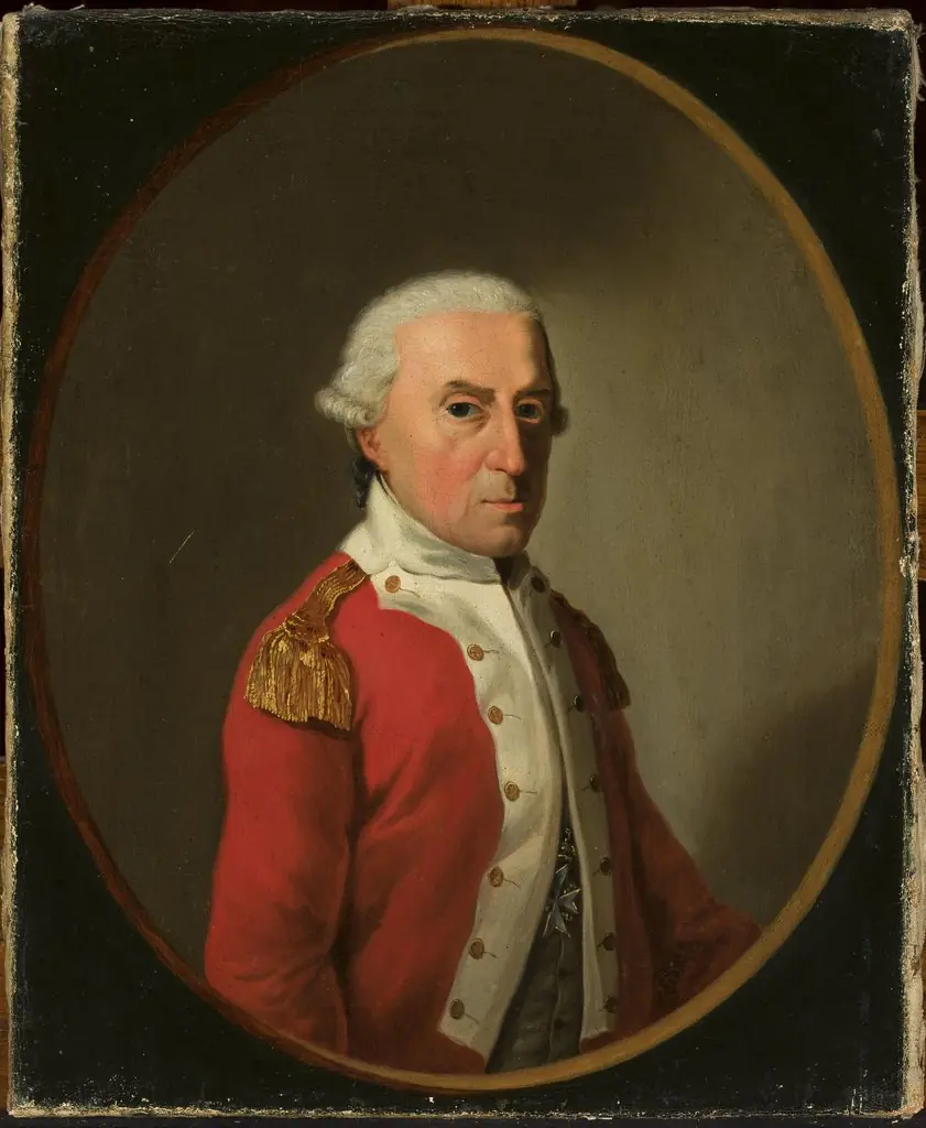 Portrait of prince Augustus Ferdinand von Hohenzollern (1730–1813)