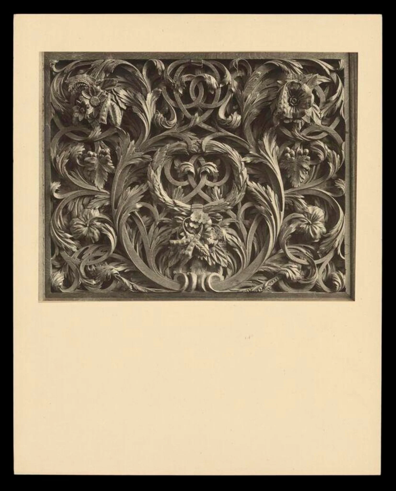 Grinling Gibbons Carving, Oxford