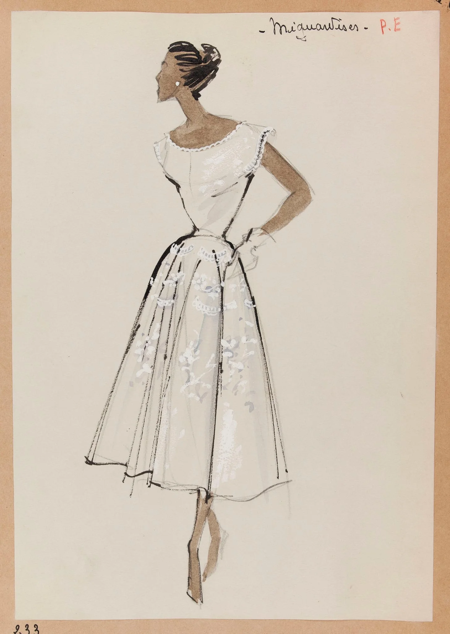 Mignardises, by Carven, 1951