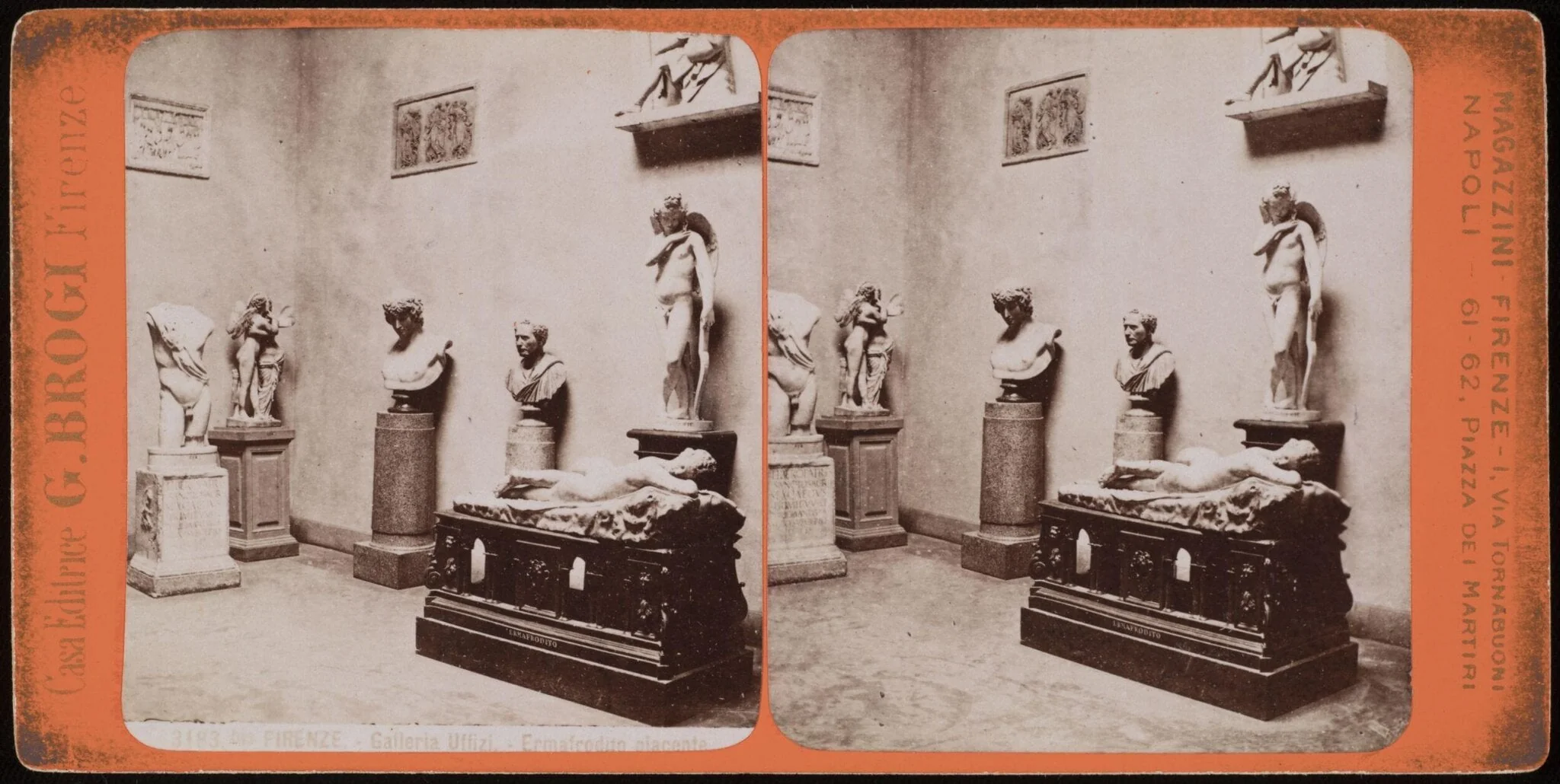 Firenze - Galleria Uffizi - Ermafrodito Giacente