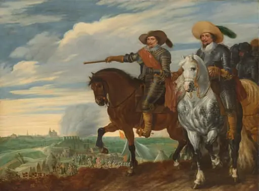 Frederick Henry and Ernst Casimir of Nassau-Dietz at the Siege of &#8217;s Hertogenbosch