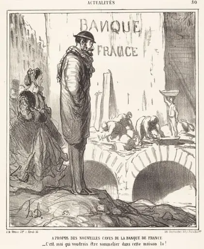 A propos des... caves de la Banque de France