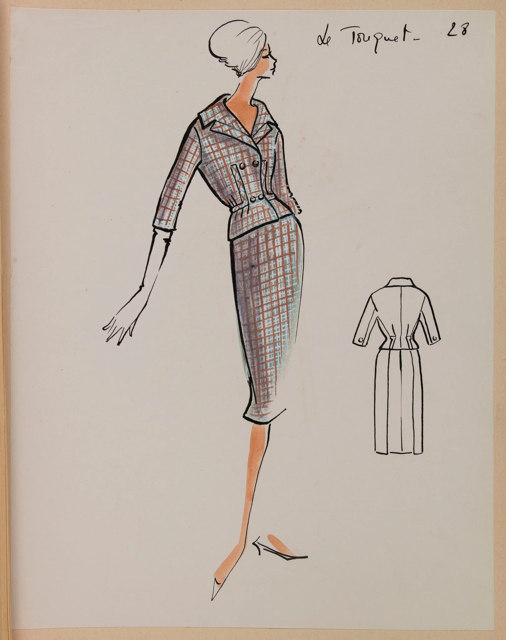Le Touquet, by Carven, 1958