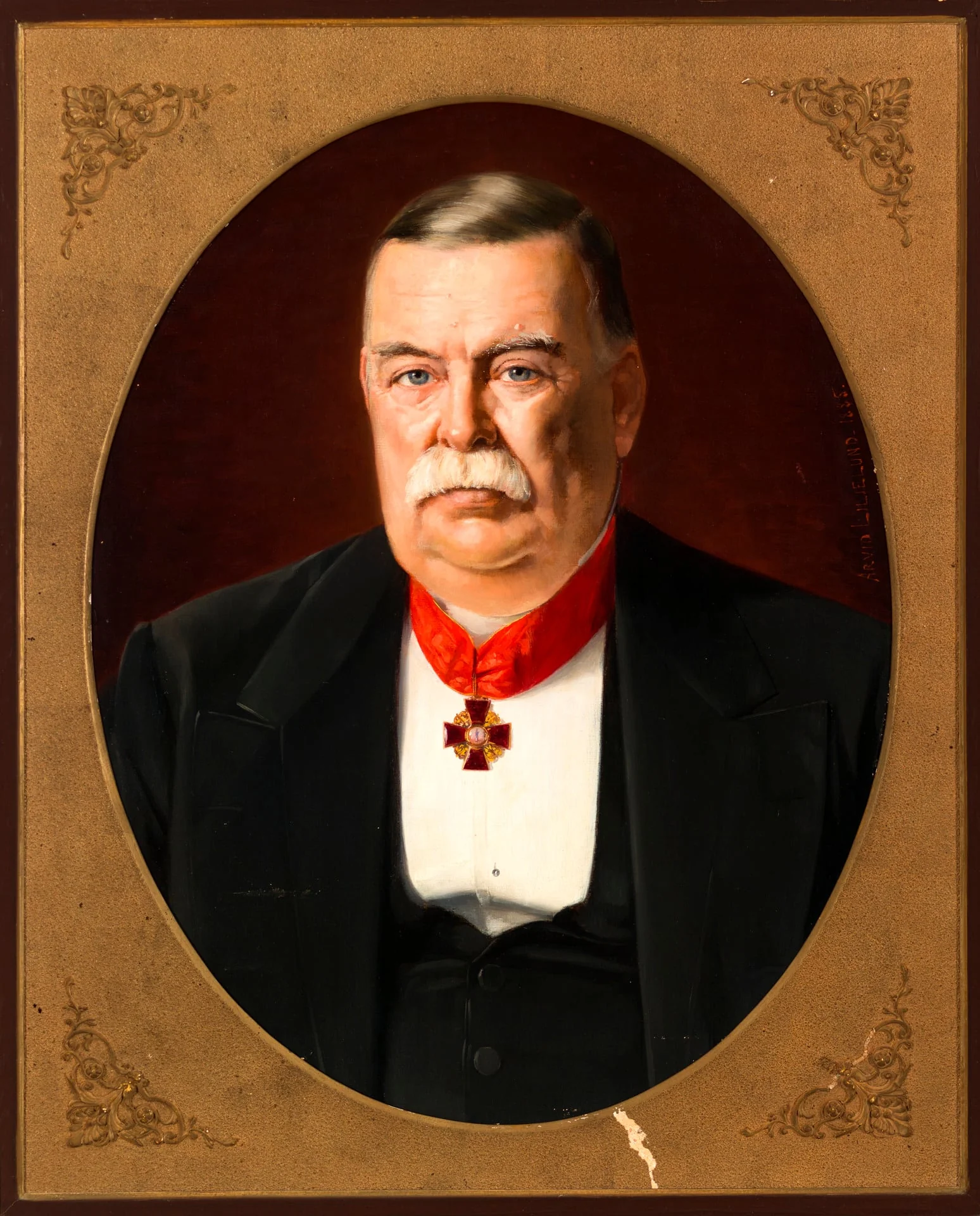 Carl Cabriel Krook, by Arvid Liljelund
