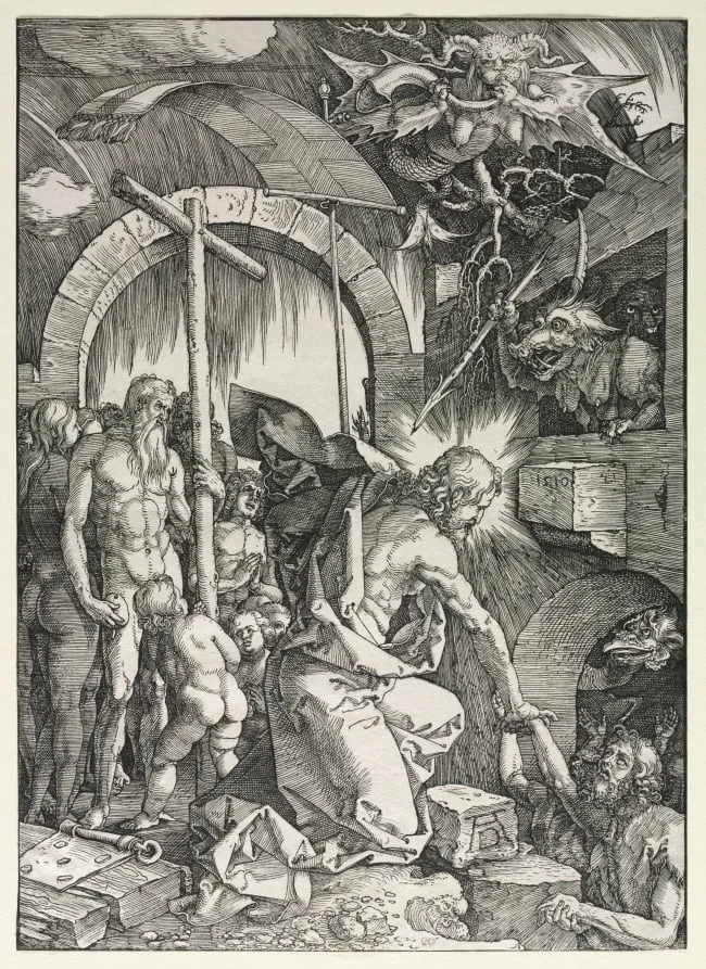 The Large Passion:  Christ Descending into Limbo, by Albrecht Dürer, 1510
