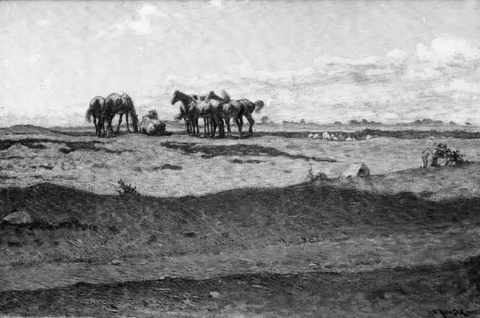 Noon, by Unknown, 1900