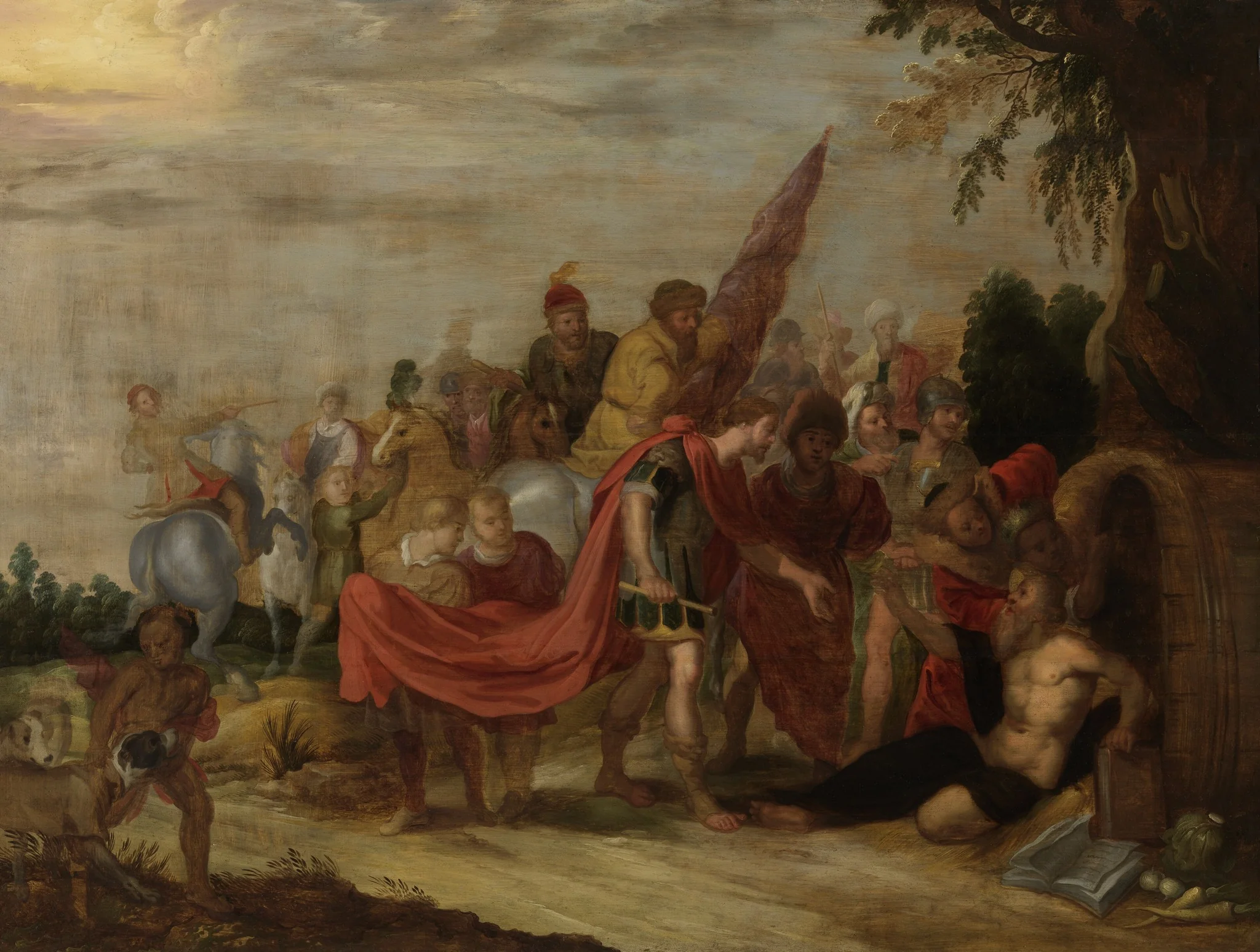 Alexander en Diogenes