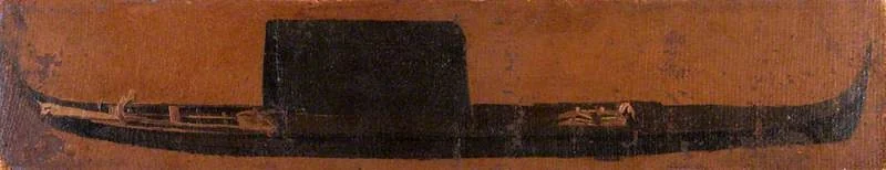 A Gondola, by Luca Carlevarijs, oil, 1705