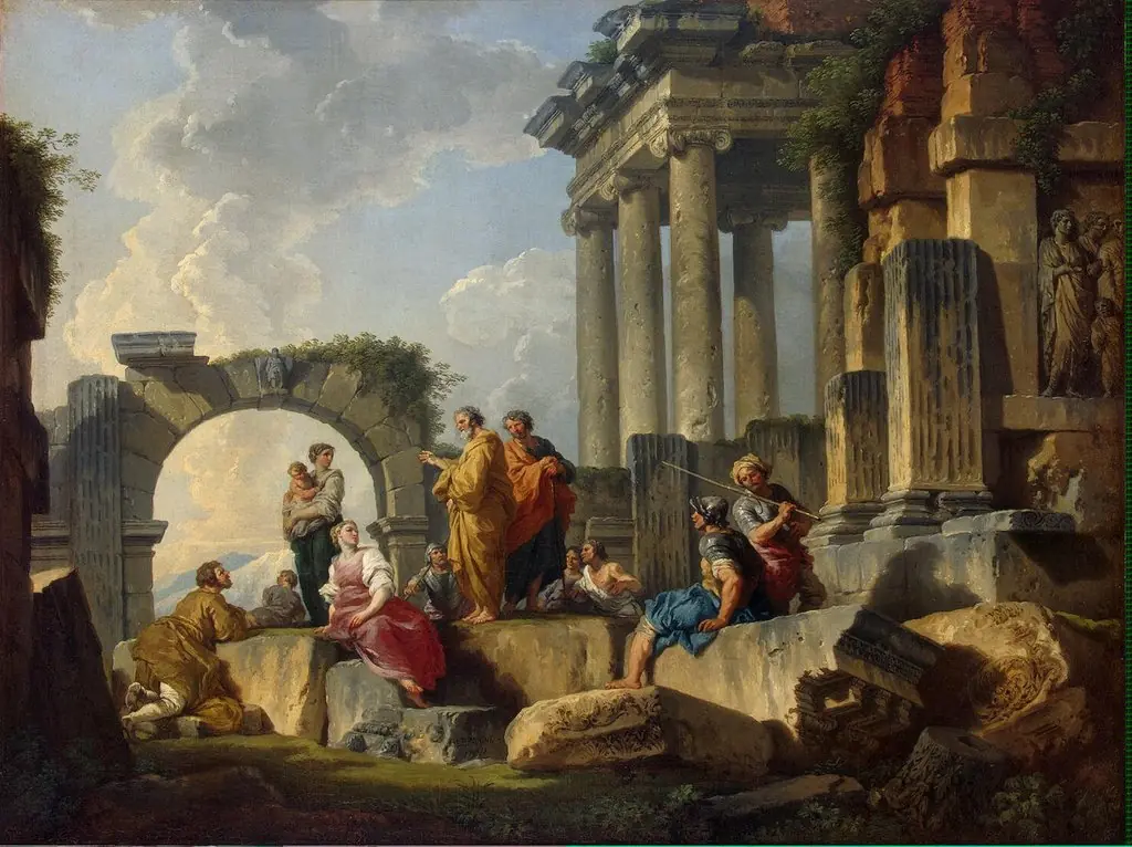 Sermon of St Paul amidst the Ruins